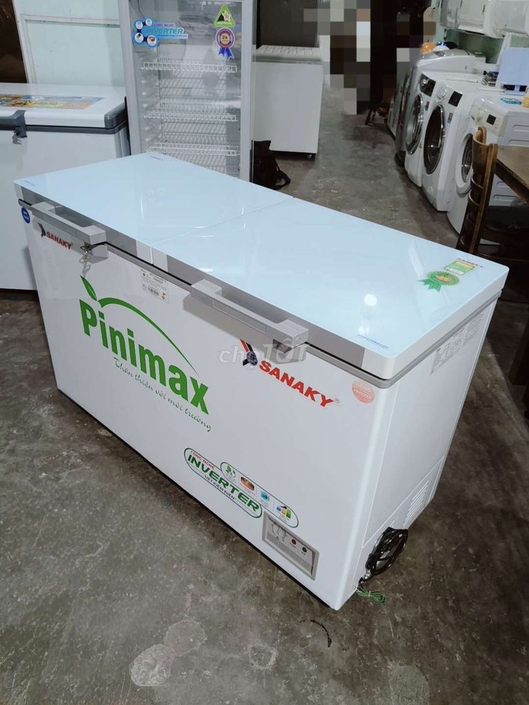 Фото 2: Морозильно-холодильный шкаф Sanaky Pinimax 490 литров Inverter (2025)