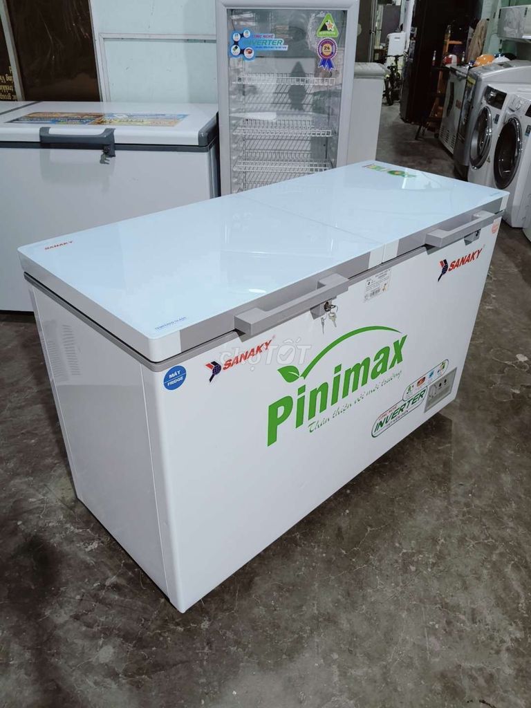 Фото 3: Морозильно-холодильный шкаф Sanaky Pinimax 490 литров Inverter (2025)