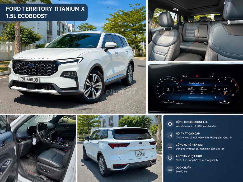 Фото 3: Ford Territory Titanium X 2023 белый
