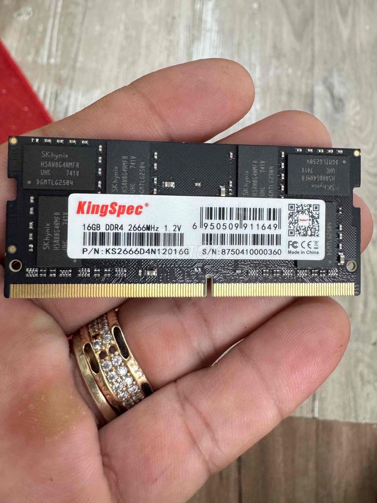 Фото 3: RAM KingSpec DDR4 16GB 2666MHz