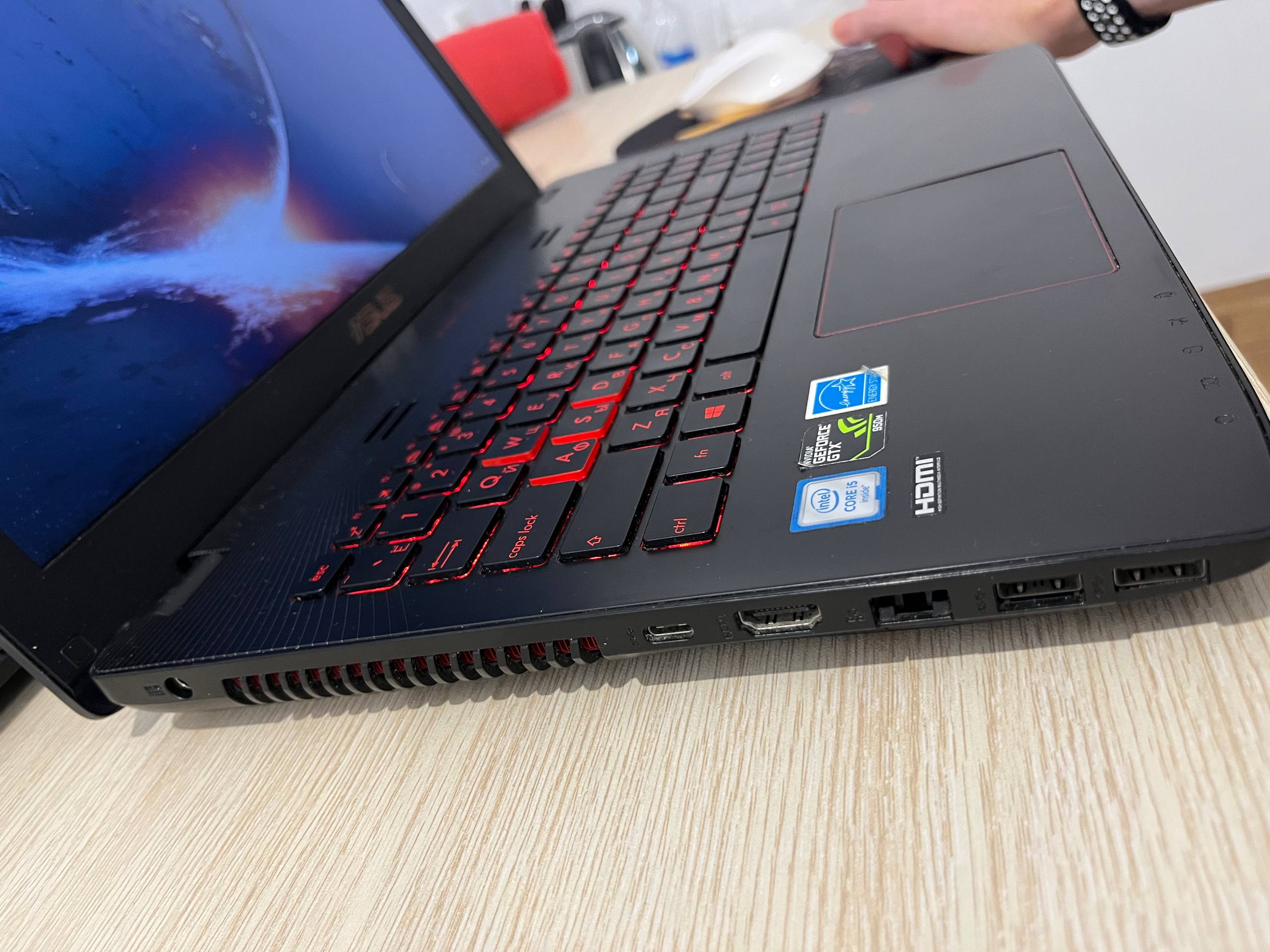 Фото 3: Продается игровой ноутбук ASUS ROG 2016 GL552JX с 15,6-дюймовым Full H