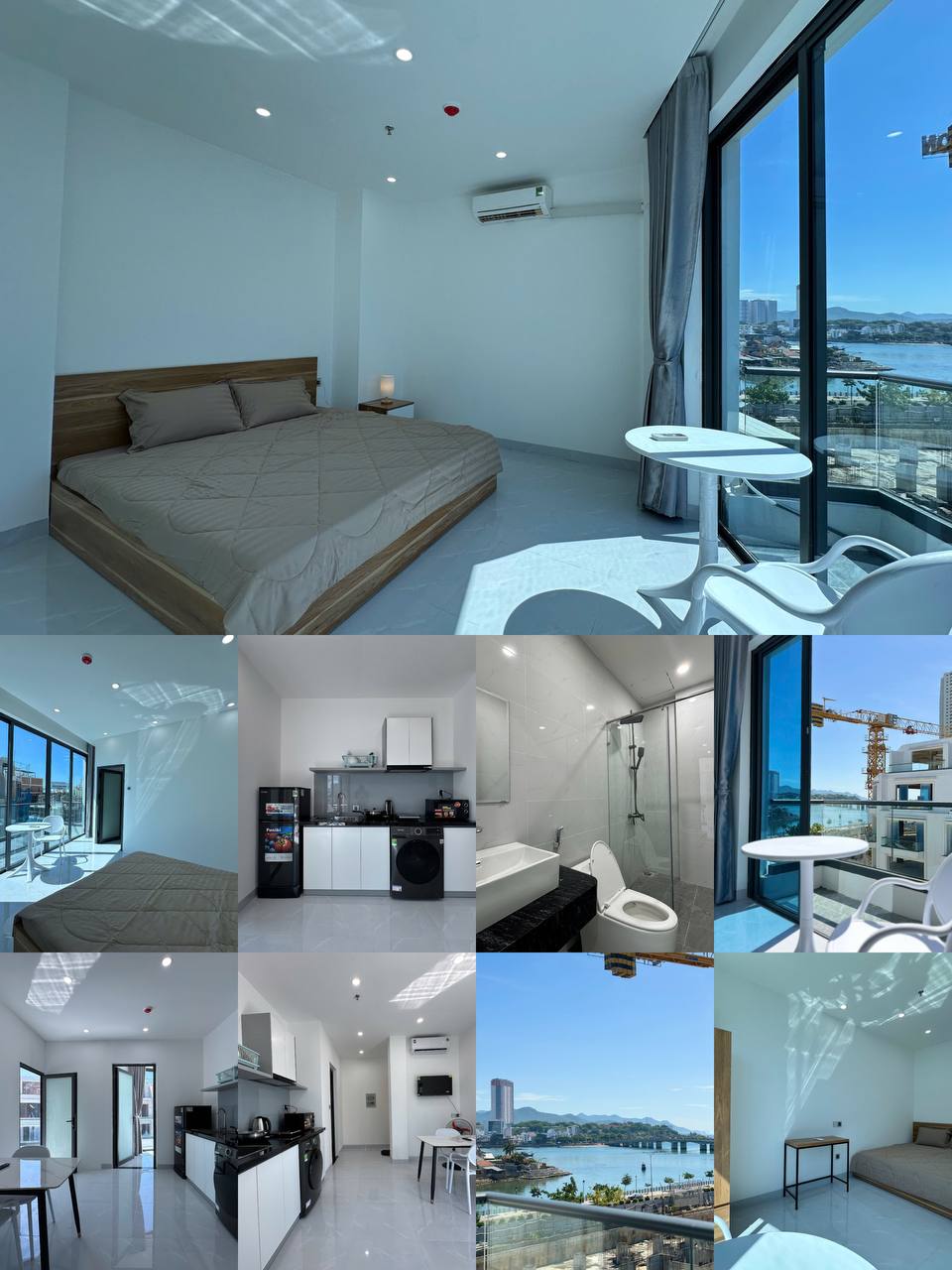 Сдаётся квартира с двумя спальнями, 55 м², на набережной Trần Phú, север Нячанга.